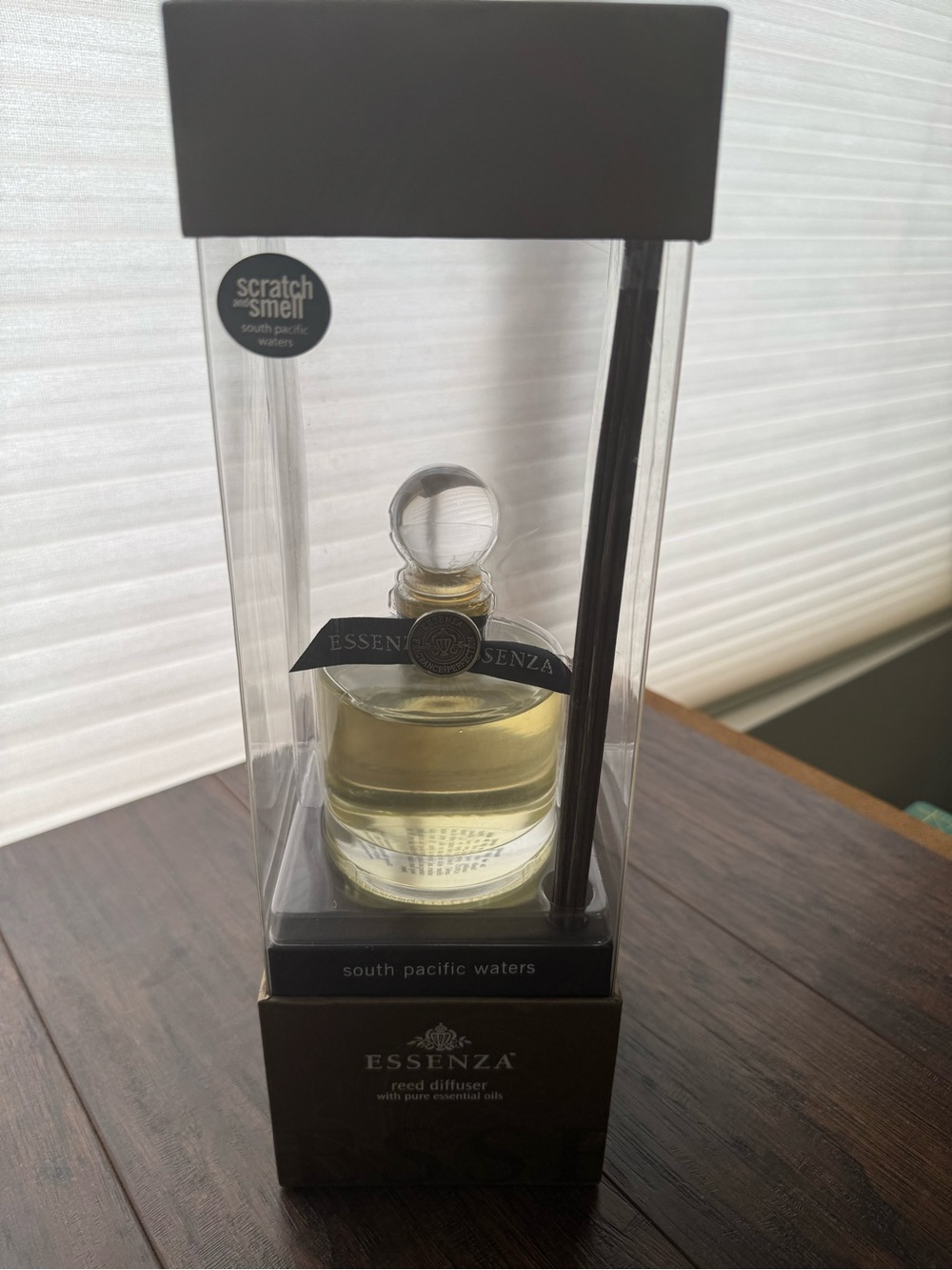 ESSENZA South Pacific Waters Luxury Reed Diffuser Set new in box